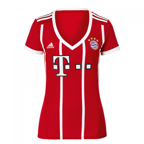 Bayern Munich Home Soccer Jersey 2017/18 Women